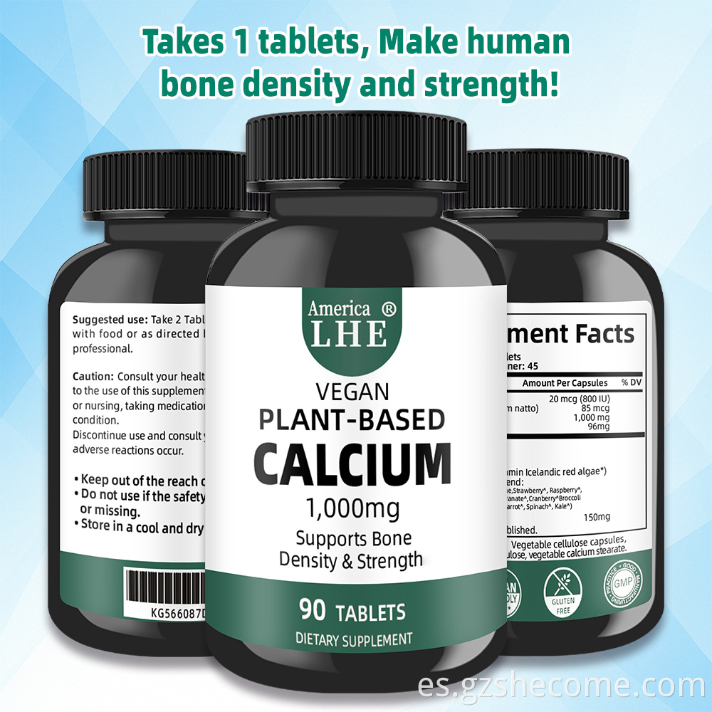 Plant Based Calcium Tablets8